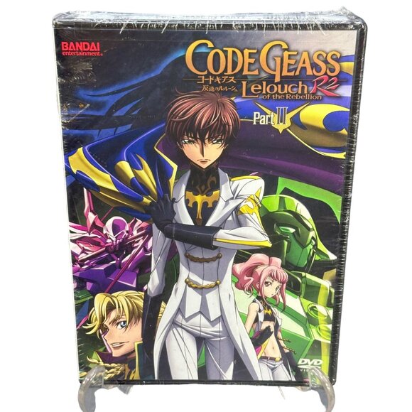 Bandai Entertainment Code Geass Lelouch Of The Rebellion R2 Part 2 DVD Anime New - Picture 1 of 8